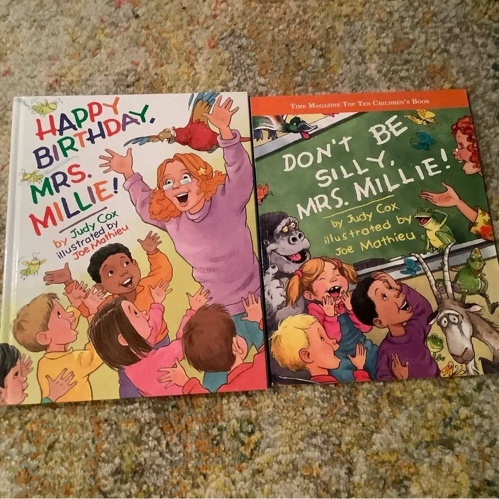 Set of 2 Mrs. Mille Children’s Books